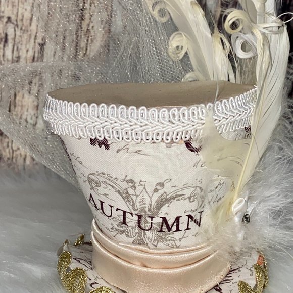 Christmas| Autumn Mini Top Hat, Steampunk hat - Picture 13 of 16